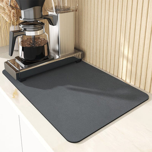 Küchen-Abtropfmatte – Superabsorbierend, Schnell Trocknend & Rutschfest