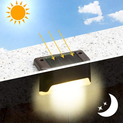 Solarbetriebene Außenleuchten Öko - Vielseitige Außen Licht (6 stk.)