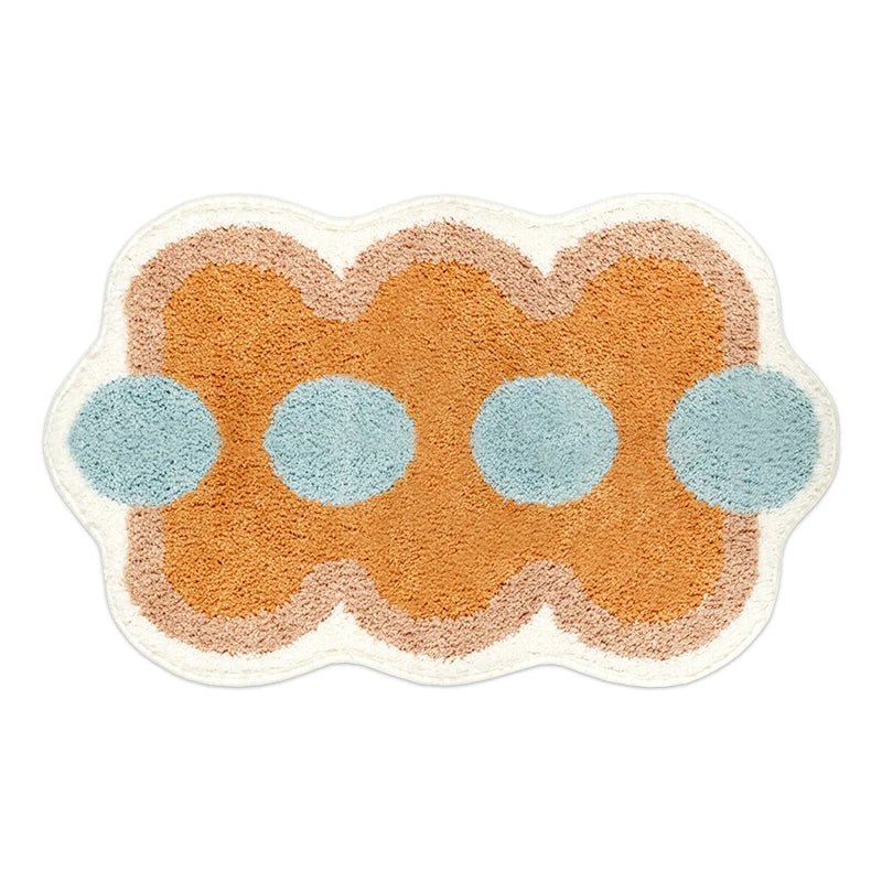 Flauschige Badematte – Modernes Steppmuster & Rutschfeste Unterseite