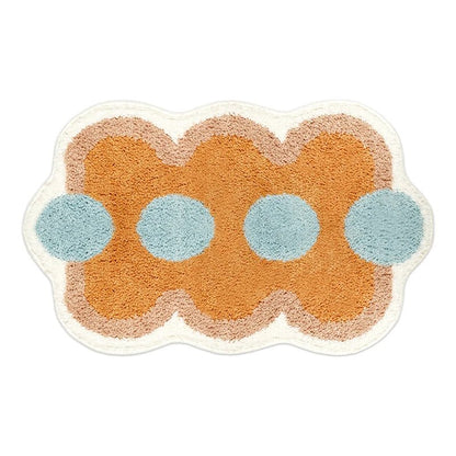 Flauschige Badematte – Modernes Steppmuster & Rutschfeste Unterseite