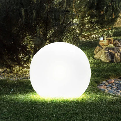 Solarbetriebene Kugelleuchte für Garten und Terrasse