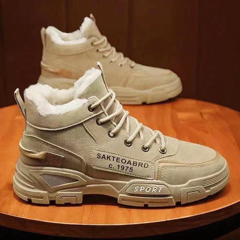 Herren Stiefel Hoch Geschnitten Mit Zeitlosem Design