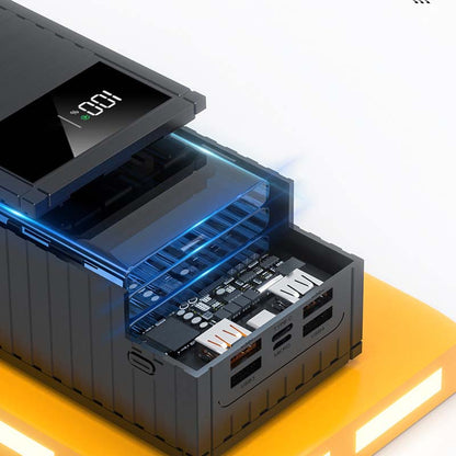 Leistungsstarke Schnelllade-Powerbank mit Digitalanzeige