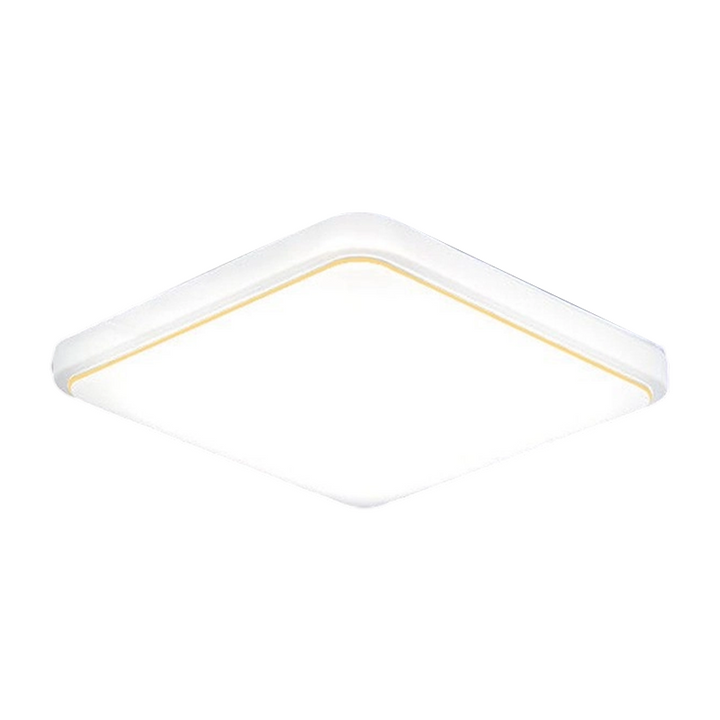 Quadratische Wohnzimmer-Deckenleuchte mit modernem, hellem Licht