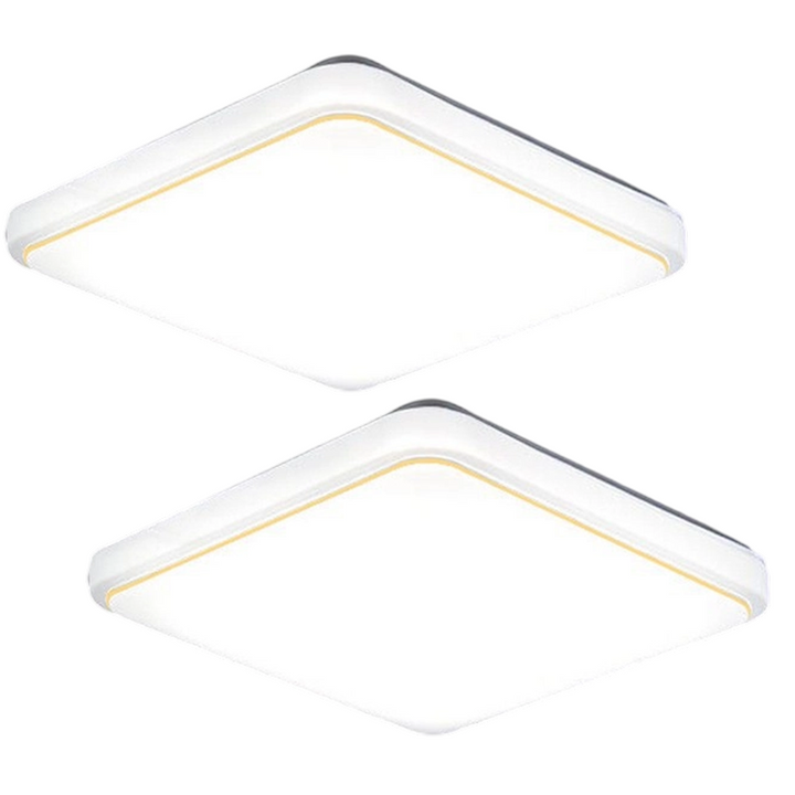 LED Deckenleuchte Quadratisch Für Wohnzimmer