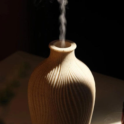 Moderner Ultrasonic Aroma Diffuser Im Boho Design