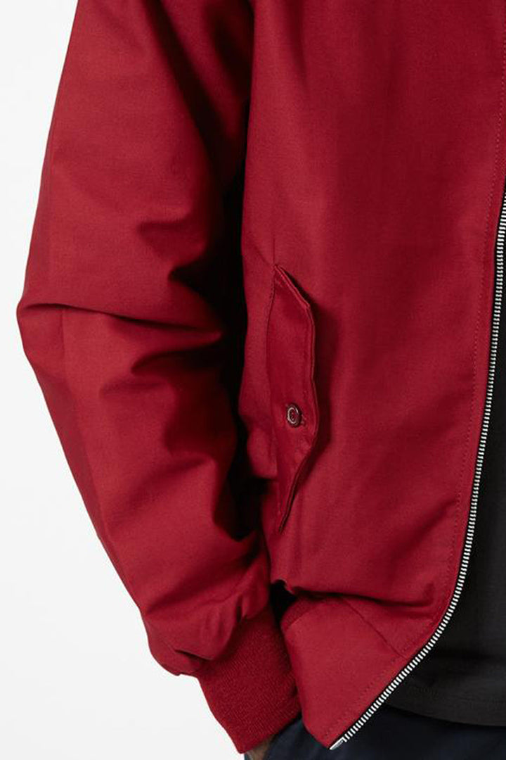 Herren Harrington Jacke Mit Klassischem Schnitt