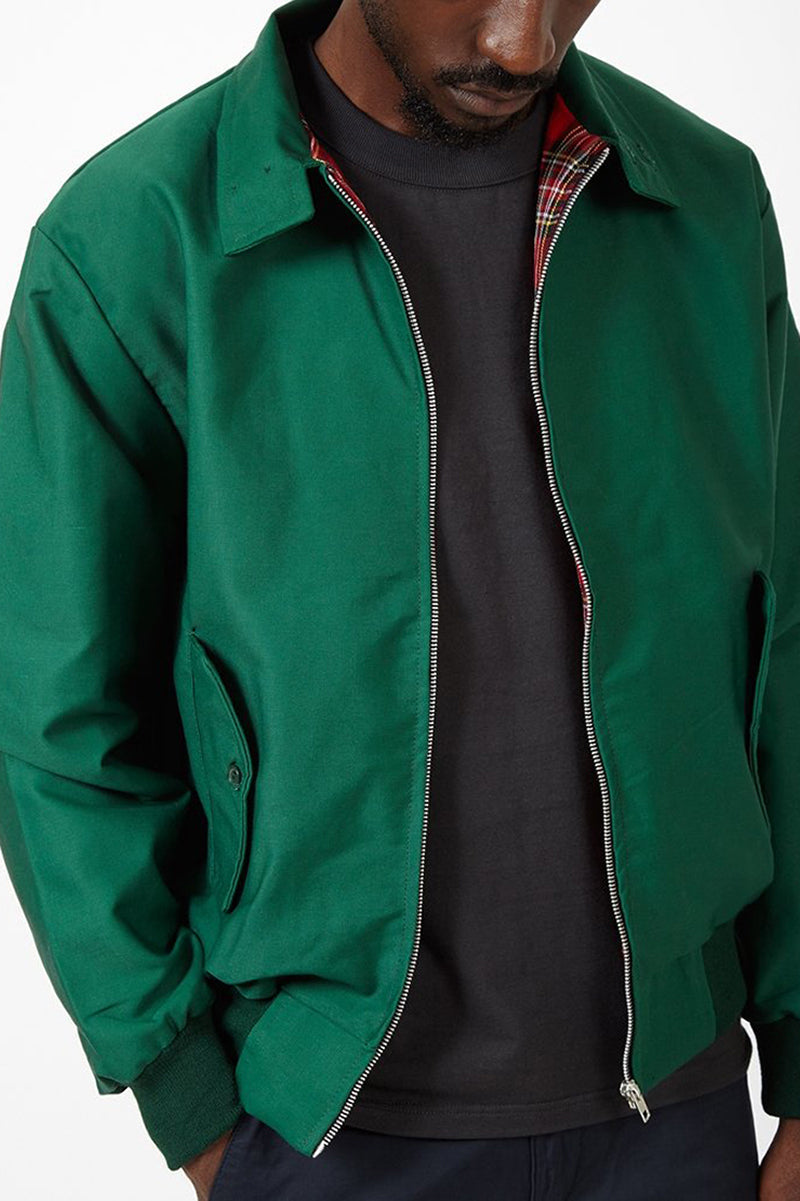 Herren Harrington Jacke Mit Klassischem Schnitt