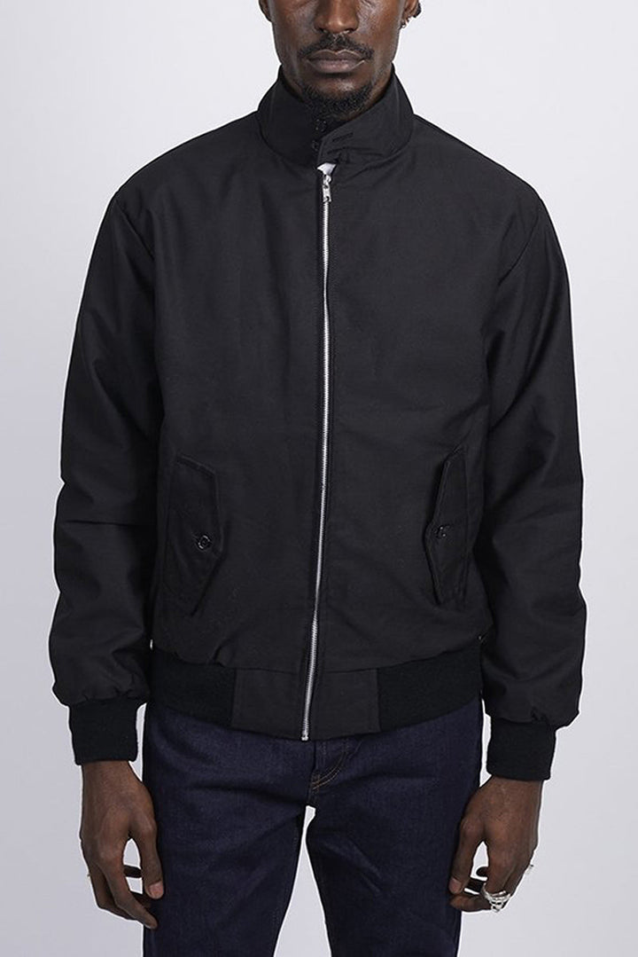 Herren Harrington Jacke Mit Klassischem Schnitt