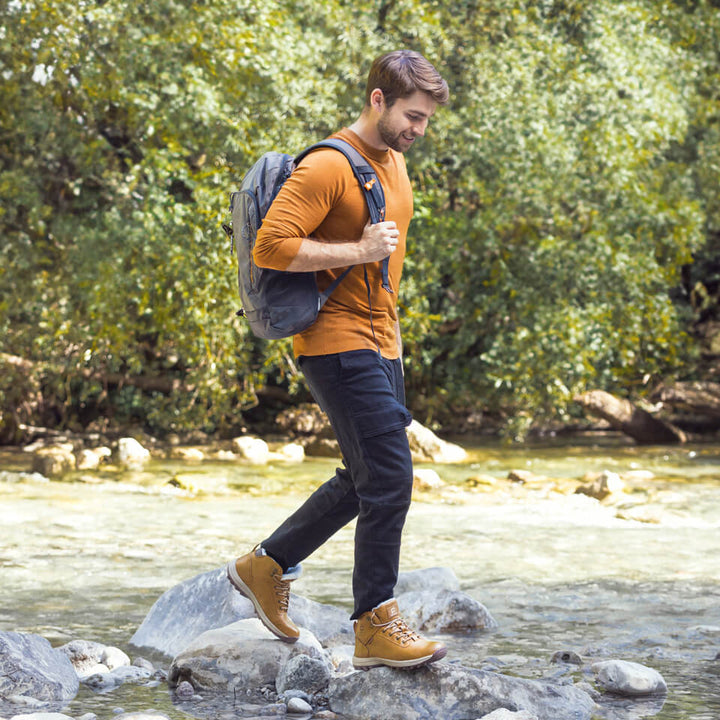 Herren Wanderschuhe Mit Wetterfestem Design