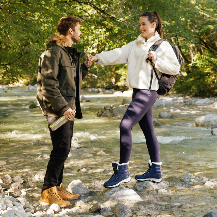 Herren Wanderschuhe Mit Wetterfestem Design