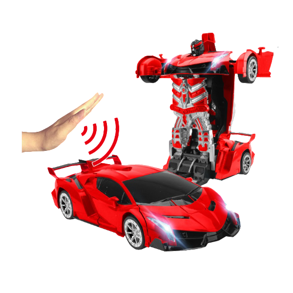 Ferngesteuertes Transformationsauto mit Robotermodus für Kinder