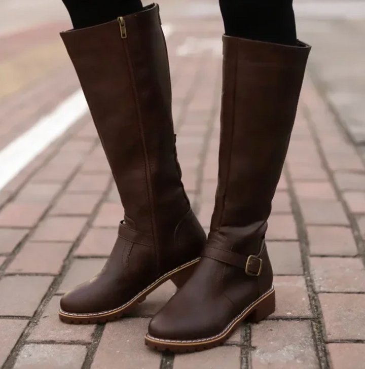 Damen Stiefel Mit Trendigem Design
