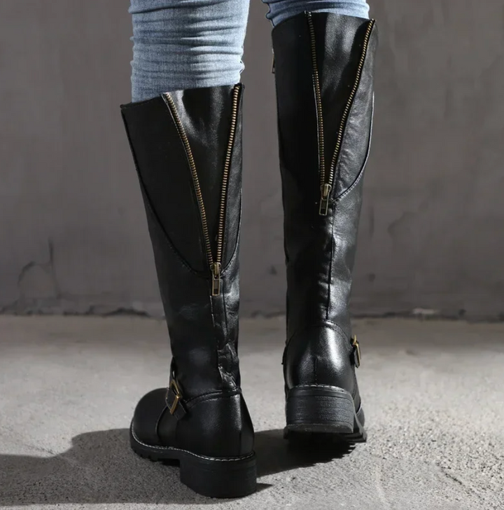 Damen Stiefel Mit Trendigem Design