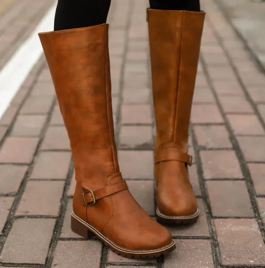 Damen Stiefel Mit Trendigem Design