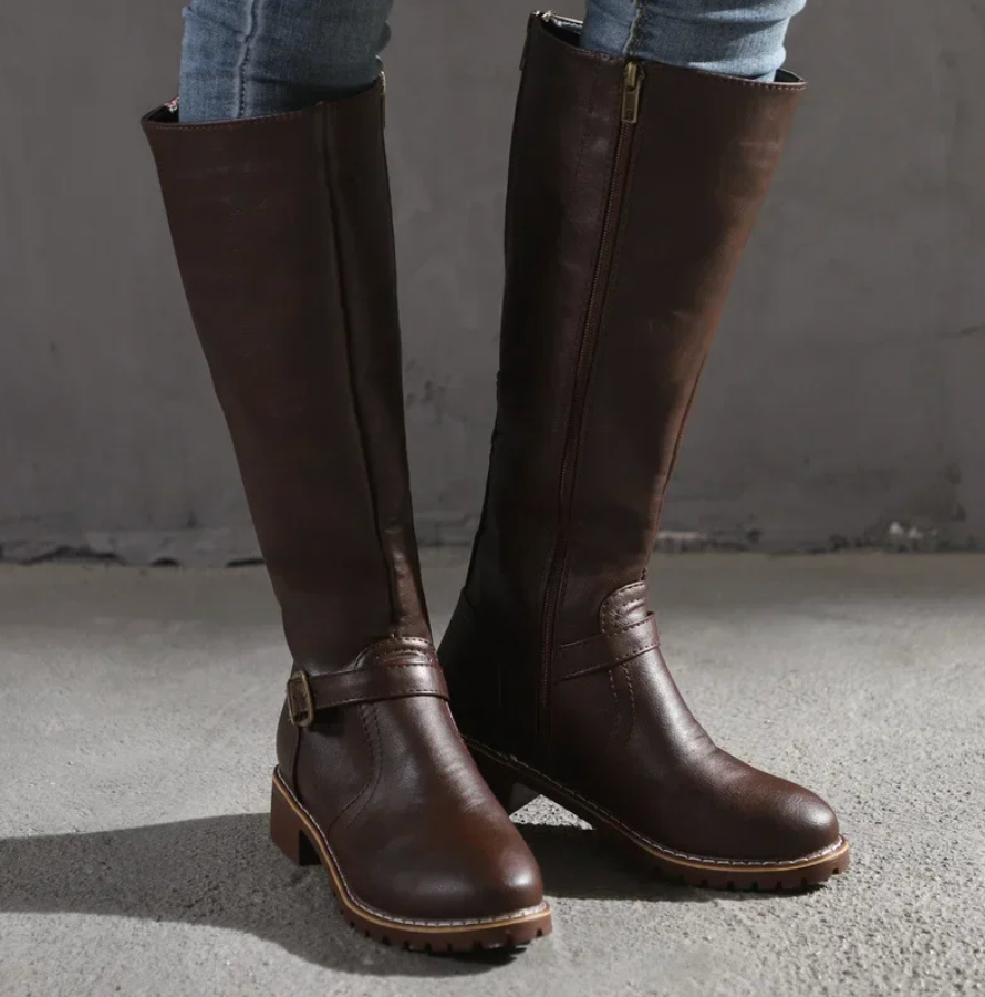 Damen Stiefel Mit Trendigem Design
