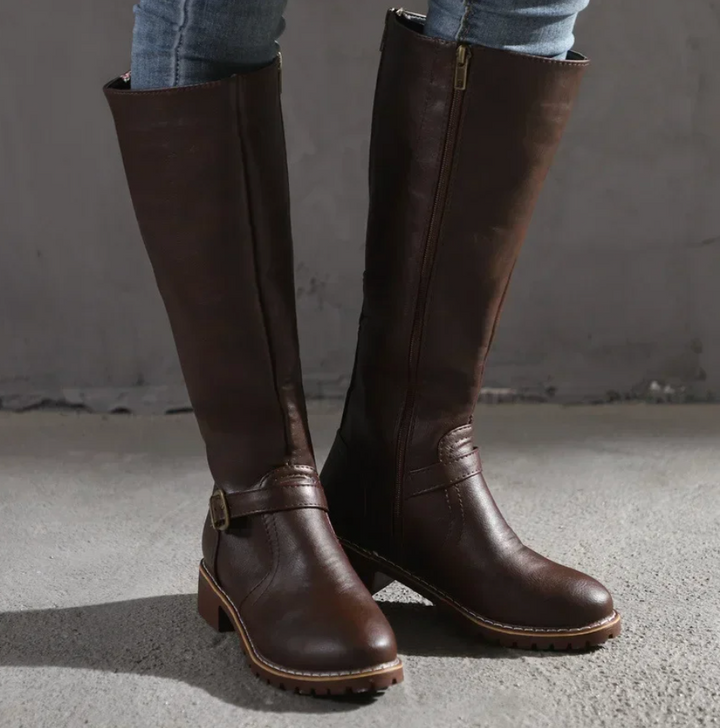Damen Stiefel Mit Trendigem Design