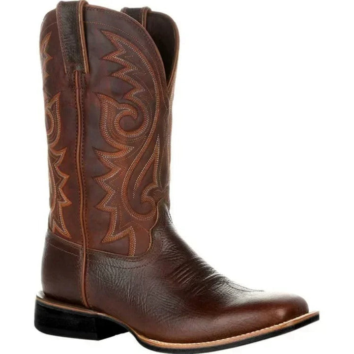 Damen Cowboy Stiefel Mit Totem Muster