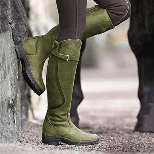 Damen Winterstiefel Mit Klassischem Design