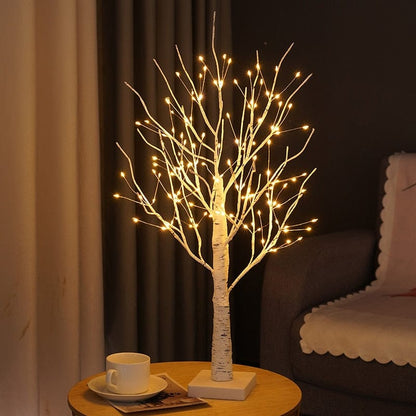 Skandinavischer LED-Birkenbaum – Stimmungslicht im natürlichen Design