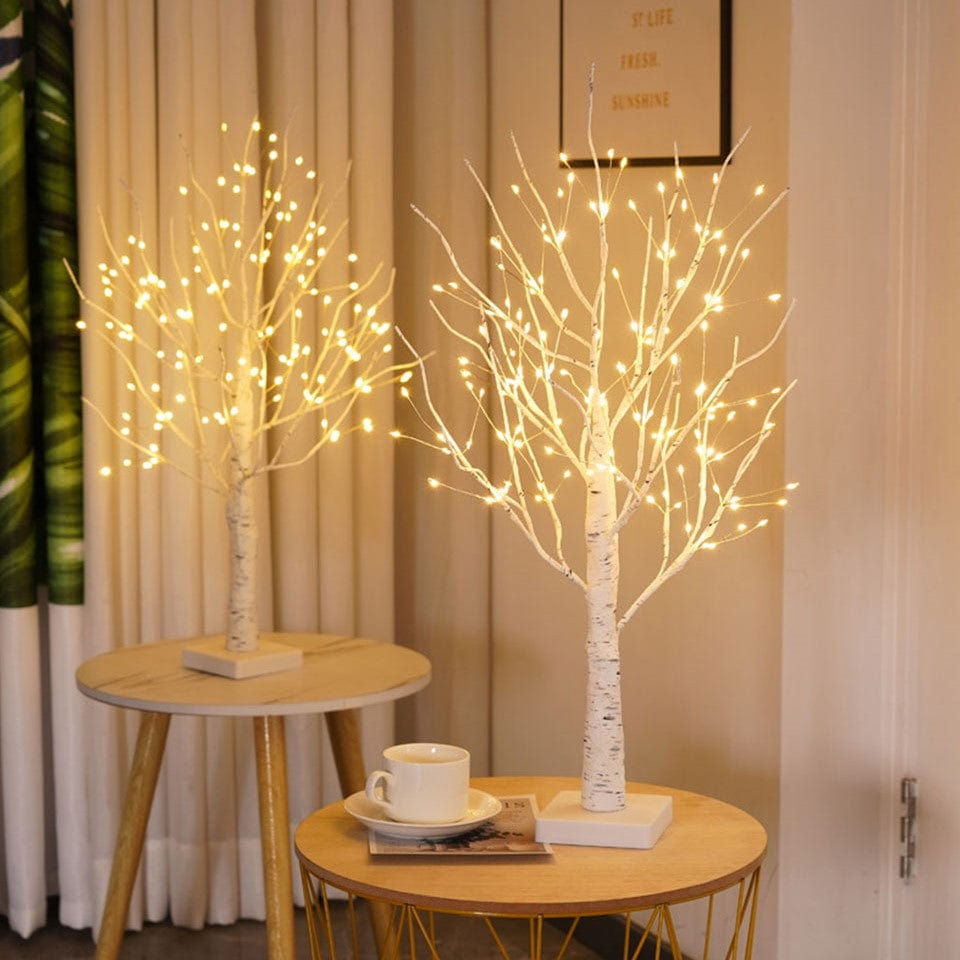 Skandinavischer LED-Birkenbaum – Stimmungslicht im natürlichen Design