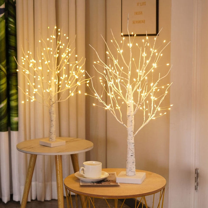 Skandinavischer LED-Birkenbaum – Stimmungslicht im natürlichen Design