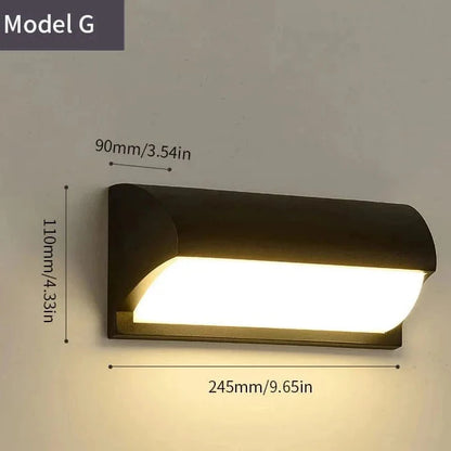 Intelligente Solar-Wandleuchte mit Bewegungssensor – Wetterfest Energieautark