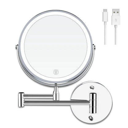 LED-Schminkspiegel mit Touch Control und 3 Lichtmodi