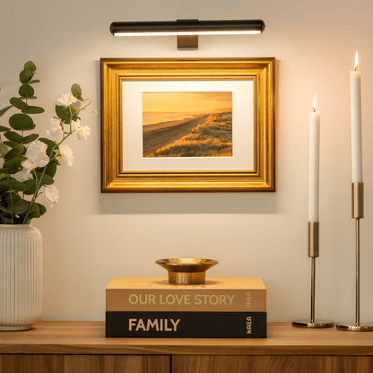 Minimalistische LED-Wandleuchte mit Touch-Steuerung & Magnetmontage