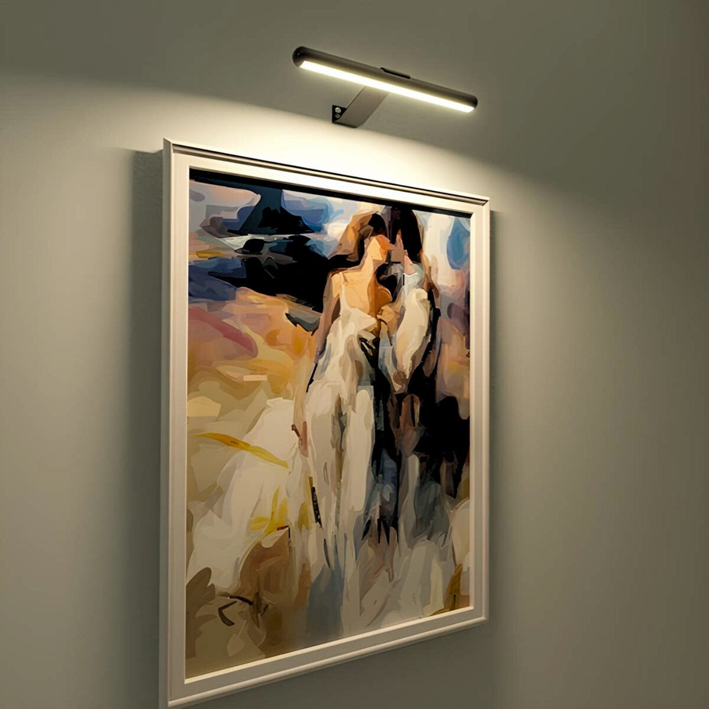 Minimalistische LED-Wandleuchte mit Touch-Steuerung & Magnetmontage
