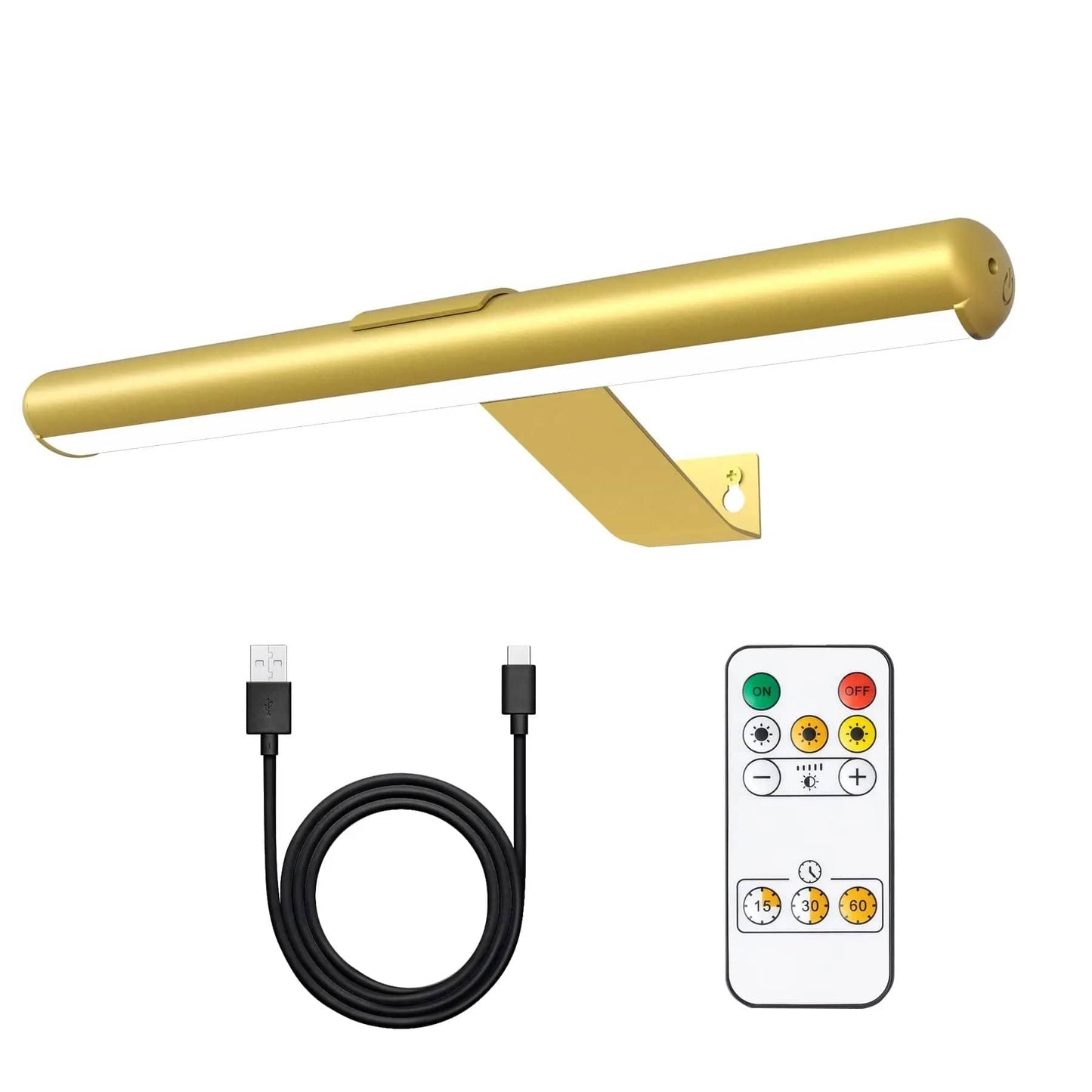 Minimalistische LED-Wandleuchte mit Touch-Steuerung & Magnetmontage
