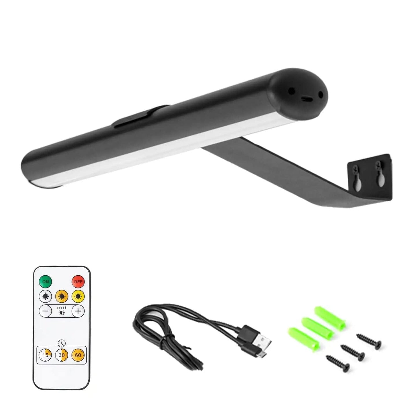Minimalistische LED-Wandleuchte mit Touch-Steuerung & Magnetmontage
