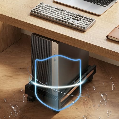 Verstellbarer Ständer für Computer Tower mit mobiler Rollfunktion