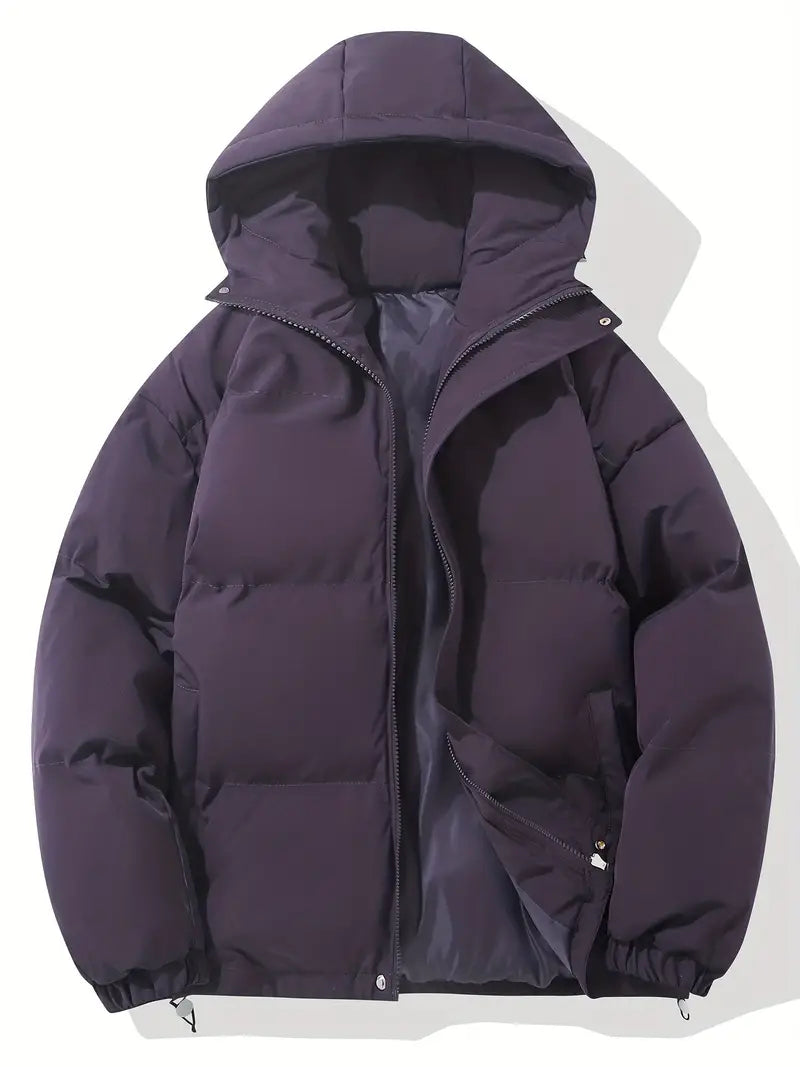 Damen Winterjacke Mit Kapuze Und Wärmender Fütterung
