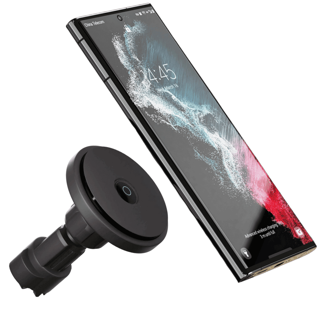 Magnetische Kfz-Halterung mit MagSafe und Schnellladefunktion für iPhones