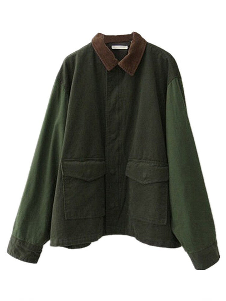 Damen Oversize Jacke Mit Trendigem Design