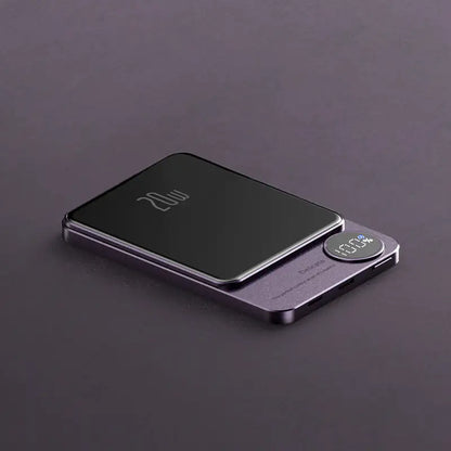 Magnetische Schnelllade-Powerbank mit Display & MagSafe-Funktion für iPhone